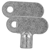 SEWACC 2 Stück Teiliges Heizkörper Entlüftungsschlüssel aus Langlebigem Kompakt und Vielseitig für Radiatoren Wasserhähne und Zählerkästen mit Praktischem für Einfache Aufbewahrung und