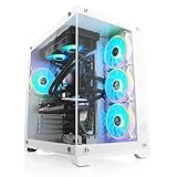 Gaming PC mit Windows 11 Home, Intel Core i7-13700KF 8x3400 MHz, 2000 GB M.2 SSD, 32 GB DDR5-RAM, NVIDIA GeForce RTX 4070, ASUS Mainboard, HDMI, DisplayPort, USB 3.2, Advanced M10480H