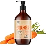 Qknatur – KAROTTENÖL 250 ml – 100% rein und natürlich – natürlicher Sonnenbräuner – spendet Feuchtigkeit und verjüngt die Haut – repariert, spendet Feuchtigkeit und pflegt das Haar