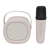 Jectse Karaoke-Maschine für, Tragbarer Bluetooth-Lautsprecher mit Kabellosem Mikrofon, für Zuhause, Party, Klassenzimmer, Reisen, Geschenk