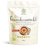 NUR BIO® Bio Guarkernmehl 500 g, 5000 cps natürliches Verdickungsmittel glutenfrei Backen Kochen perfektes Speiseeis