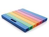 NMC Mehrzweckkissen Kniekissen Sitzkissen Comfy® PAD in den Regenbogenfarben