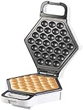 Rosenstein & Söhne Waffelmaker: Waffeleisen für Bubble Waffeln nach Hong-Kong-Art, Anti-Haft, 700 Watt (Bubble Waffelmaker, Bubblewaffeleisen, Süßigkeiten)