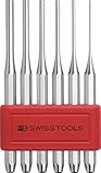 PB Swiss Tools Splinttreiber Satz PB 755.B | 100% Swiss Made | 6-teiliges Durchschlag Set 2/3/4/5/6/8 mm aus Achtkantstahl für sicheres Aus- oder Durchtreiben von Niete, Stift, Bolzen