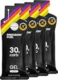 Precision Fuel 30 Energy Gels – Milde, geschmacksneutrale Laufgele für Ausdauersportler, 30 g Kohlenhydrate, leicht verdaulich, perfekt für Laufen & Langzeitsport (Pack of 4)