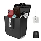 Strandsafe box mit lock - Strandtresor Box mit Zahlenschloss für Wertsachen Versteck, Reise Tragbare tresor mit Zahlenschloss, Anti Diebstahl Tasche mit Zahlencode für Handy Geld丨Schwarz