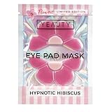 YEAUTY Hypnotic Hibiscus Eye Pad Mask – Augenpads mit Hibiskus-Blüte & Hyaluronsäure, Limited Edition – 1 Paar