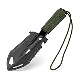 Sintron Gear 10-in-1 Multifunktionsschaufel – Spaten für Outdoor, Camping & Survival - Schaufel, Axt, Säge, Schraubendreher & mehr - Robust, kompakt & tragbar
