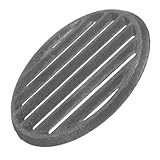 Toddmomy Holzkohlegrillrost Gusseisen Langlebiges Rundes Grillzubehör für Feuerstellen Abnehmbar und Leicht zu Reinigen für Camping und Gartenpartys