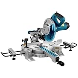 Makita Kapp- und Gehrungssäge (Sägeblatt-ø 216 mm, 1400 W, Arbeitstisch drehbar, Maße 755x450x488 mm) LS0815FLN