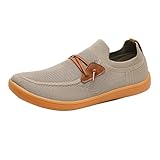 Generisch Sneaker Damen Sportschuhe Sommer Strick Mesh Atmungsaktiv Turnschuhe Einfarbig Slip On Weiche Sohle Bequeme Joggingschuhe Outdoor Große Größen Sommerschuhe Mit Schnürsenkel,38.5-44.5 EU