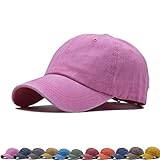 Vintage-Baseballkappe für Damen, unisex, für den Alltag - Violett - Einheitsgröße