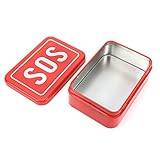 Edelstahl SES Lifesaving Toolbox, Robuste und Leichte, Bequeme Aufbewahrung für Pillen, Beste Lebensrettende Vorbereitung für Zuhause, für das Camping, für Notfall