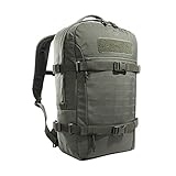 Tasmanian Tiger TT Modular Daypack XL Molle-kompatibler Tages-Rucksack, Leichter Wander-Rucksack mit Trinksystem-Vorbereitung 23 Liter Volumen (Steingrau-Oliv IRR)