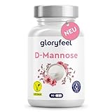 D-Mannose 2.000mg - Reine, leicht zu schluckende D Mannose Kapseln optimal dosiert (90 Stück) - Beliebte Alternative zu Cranberry Kapseln/Tabletten - Aus pflanzlichem Ursprung, vegan & laborgeprüft