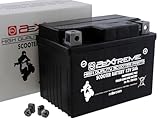 2EXTREME Batterie 12V 5Ah SLA4L-BS, wartungsfreie versiegelte und vorgeladene Rollerbatterie kompatibel für PIAGGIO NRG, Sfera, TPH, ZIP, VESPA ET2 ET4, DERBI Boulevard 50ccm