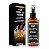 Haarwachstumsserum Spray für Männer/Frauen,haarwachstum beschleunigen,Verhindert Haarausfall,Mit Biotin und Rosmarin für Haarwachstumsöl, haaröl wachstum,bart wachstum,Sanft,Trocken,60ml