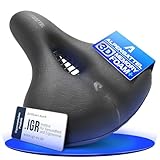 Alpensattel 3.0 Komfort+: Vielseitiger Premium-Sattel für alle Radtypen - Optimierter Sitzkomfort für Langstrecken und alltägliche Fahrten, für Damen und Herren..