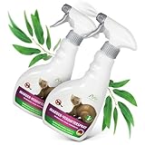 GARDIGO® Marderspray - 2er Set - Marderschreck für Auto, Dachboden und Garten | 2x 500ml | Marderschreck Auto zum Marder vertreiben | Abwehrspray gegen Marder im KFZ | Marderabwehr Made in Germany