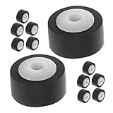 Operitacx 12Stücke Andruckrollen für Kassettenrekorder Langlebige Riemenscheibenlager für Audioreparaturen Kompatibel mit Tonbandgeräten Autorecordern Radios