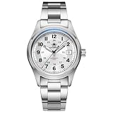 ADDIESDIVE Automatische mechanische Uhr 8215 Uhrwerk analoge Uhr Saphirglas 24 Stunden BGW9 SuperLuminous 200m Herren Taucheruhr AD2525