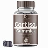 Cortisol Senken Gummibärchen Cortisol Balance Zuckerfreie Gummies – Ashwagandha Extrakt & Vitamin B6 – Stressabbau & Entspannung – NUTRA4HEALTH – Anti-Stress Gummies ohne Zucker