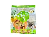 Hikari Miso Instant Japanische Miso-Suppe, 4 Geschmacksrichtungen, 30 Stück Miso-Suppen (Wakame-Algen, Frühlingszwiebeln, Tofu, frittierter Tofu), Salzgehalt um 25 % reduziert