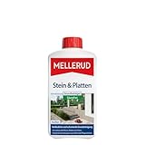 MELLERUD Stein & Platten Grundreiniger Säurefrei | 1 x 1 l | Effizientes Reinigungsmittel | für alle Natur- und Kunststeinarten | Marmor, Sand- und Kalkstein uvm. | säurefrei | Gegen Schmutz