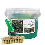 Osmo Holz-Entgrauer Kraft-Gel für Holzterrassen, Holzfassaden, Gartenmöbel und ähnliche Flächen (2.5 l)