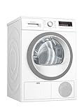 Bosch WTH85VWIN Serie 4 Wärmepumpentrockner für 8 kg Wäsche, 236 kWh pro Jahr, Auto Dry, Anti Vibration-Design, Sensitive Drying-System, Umweltfreundliches Kühlmittel, Weiß