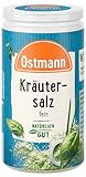 Ostmann Gewürze - Kräutersalz | Mischung aus Meersalz und ausgewählten Kräutern | Ideal für Gemüsegerichte, Quark und Eierspeisen | Natürliche Zutaten | 70 g in der Streudose