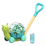 Bubble Rasenmäher, Spielzeug zum Schieben für Kleinkinder – lustiges Gartenspielzeug mit Blase, Partyspiele, Geburtstagsgeschenke für draußen, Lauflernhilfe