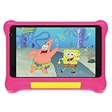 Yicty Kinder Tablet 7 Zoll Android Tablet für Kids 5GB RAM 32GB ROM Kindersicherung IPS HD Bluetooth WiFi Quad Core Dual-Kameras Children's Tablets PC mit Schutzhülle (Rosa)