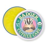 Badger Tin Cuticle Care, small - Balsam für Nagelhaut und Fingernägel - Pflegebalsam für trockene Nägel - 720308