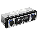 Yolispa Autoradio, Bluetooth Autoradio mit USB/SD/AUX-Anschluss, 4 x 60 W Auto-Audio-FM-Radio, Digitaler MP3-Player, Autoradio mit Bluetooth Freisprecheinrichtung