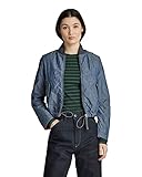 G-STAR RAW Damen Padded Drawstring Bomberjacke, Blau (indigo D21953-D186-857), S