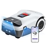 ANTHBOT Genie 600 Rasenmäher Roboter ohne Begrenzungskabel, Intelligenter Mähroboter mit RTK & 4-Kamera-Vision, Smart Mapping, KI-Hinderniserkennung, App-Steuerung & Regensensor, bis 900 m²