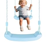 Schaukelsitz für Erwachsene – Zubehör für Schaukel | Hängesitz mit verstellbarem Seil für Garten, Balkon, Terrasse, Park, Spielzimmer, Außenbereich