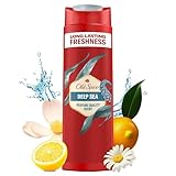 Old Spice Deep Sea 3-in-1 Duschgel & Shampoo für Männer, 250ml, langanhaltender, frischer Duft in Parfümqualität, Tiefenreinigung für Haare-Gesicht-Körper, sanftes Hautgefühl