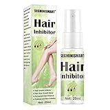 Hair Growth Inhibitor Spray,Body Enthaarungsspray,Haarentfernungs Haarspray für den Frauen/Männer,für Gesicht,Bikinizone,Arme, Beine, Brust,Achselhöhle auftragen 20ml