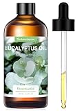 Eukalyptusöl 100 ml, Reines Ätherische Öle aus Eukalyptus für Diffusor, Eukalyptus Öl Ätherisches Öl Aromatherapie Duftöl für Massage, DIY, Kerzenherstellung, Bad, Geschenke für Frauen Weihnachten