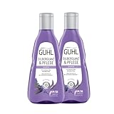 Guhl Silberglanz & Pflege Shampoo 2er Pack - Inhalt: 2 x 250 ml - Anti-Gelbstich und Pflege für graues und blondes Haar - Reduziert Gelbstich effektiv - Mit pflanzlichem Keratin