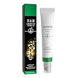 Haarwachstumseru M, Haar Verstärkt Öl, Feuchtigkeitsspendendes Haaröl, Leichte Und Nicht Fettbezogene, Sanfte Und Sichere Formel, 1,34x0.71X5,31inch, Perfekt Für Den Täglichen Gebrauch