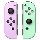 CSWXIO Switch Controller for Nintendo Switch/Lite/OLED, Replacement Wireless Controller with Adjustable Turbo & Vibration, Motion Control/Wake-Up/Screenshot