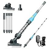 Kabelloser Pool Sauger Handgerät – Akku Poolreiniger für Schwimmbad, Whirlpool & Planschbecken – Wiederaufladbar, Tragbar & Leistungsstark