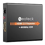 Neoteck 2.0 HDMI Repeater 60M HDMI Verstärker 4K 2160P 3D Booster Adapter Mini Größe Metall Shell für PC DVD Sky HD Box PS3 PS4 Satellite Box und mehr Geräte