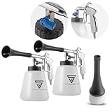 STAHLWERK 2 x Profi Druckluft-Reinigungspistole RP-90 ST, hochwertiger Druckluft-Reiniger/Innenreiniger/Ausblaspistole mit Tornado-Effekt zum effektiven Reinigen von verschmutzen Oberflächen