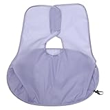Housoutil Praktische Rasierschürze aus Polyester für Strapazierfähige Bartschürze und Bartfänger mit Saugnapf Wiederverwendbar für Zuhause und Friseursalon