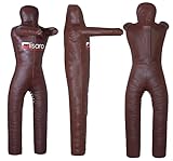 Lisaro Judo Grappling Dummy Gr. 145/160/170cm | Box-Dummies | Braun | UNGEFÜLLT | hängend | Schnuller Dummy (145cm)