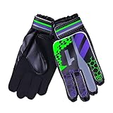 Jubilofex Torwarthandschuhe für Erwachsene, Goalhandschuhe für Erwachsene, rutschfeste Ausrüstung, Schutz für Training, Fußball, Torwart, professionell, Outdoor